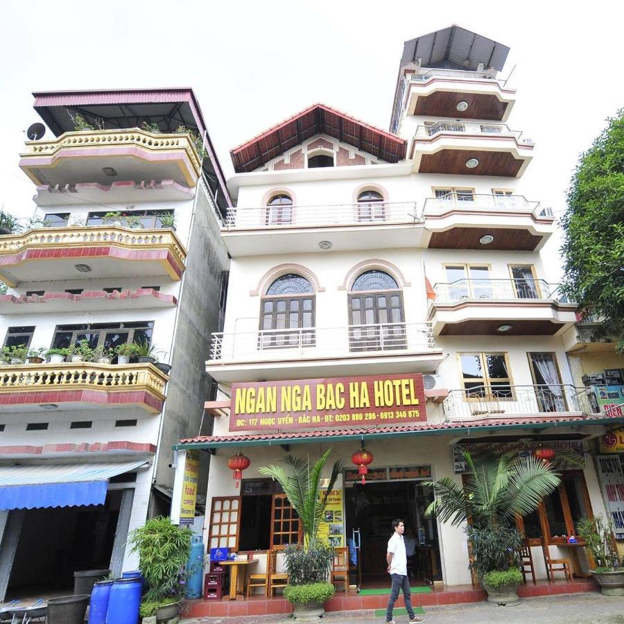 Ngan Nga Bac Ha Hotel Exteriör bild